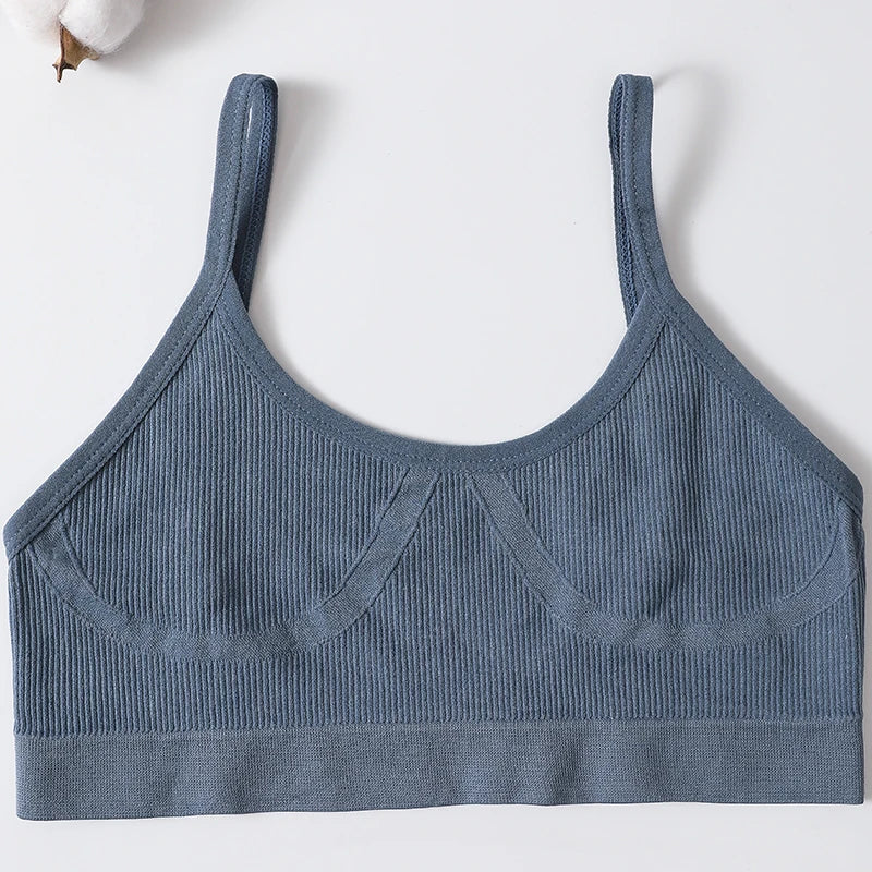 Seamless Push Up Bras For Women Soft Sport Underwear Tube Bra Sexy Lingerie Brassiere Women's Underwear Low Back Bra Crop Tops