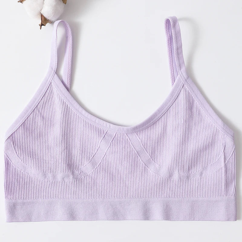 Seamless Push Up Bras For Women Soft Sport Underwear Tube Bra Sexy Lingerie Brassiere Women's Underwear Low Back Bra Crop Tops