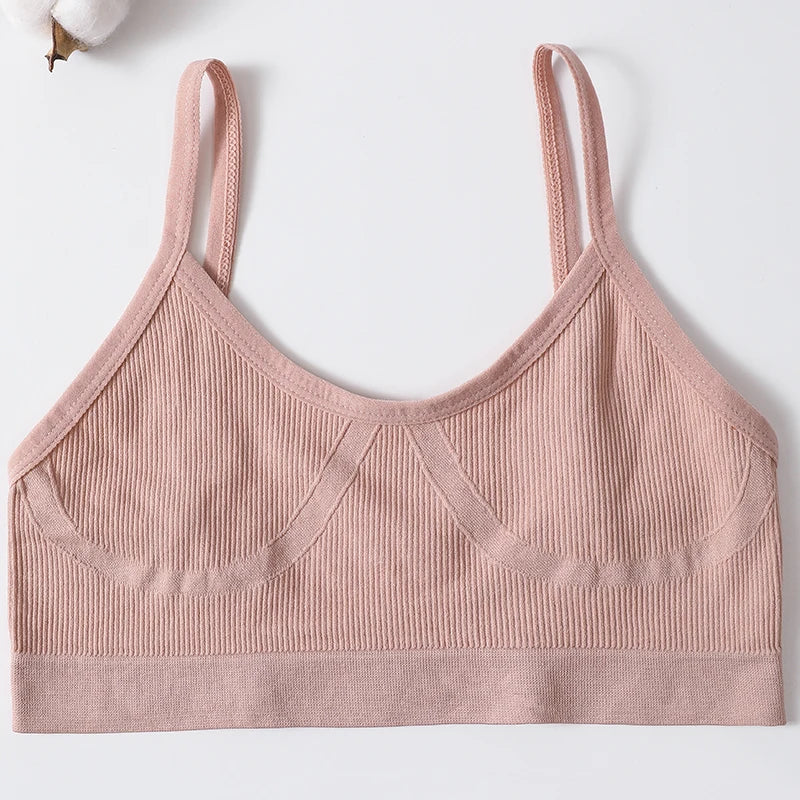 Seamless Push Up Bras For Women Soft Sport Underwear Tube Bra Sexy Lingerie Brassiere Women's Underwear Low Back Bra Crop Tops