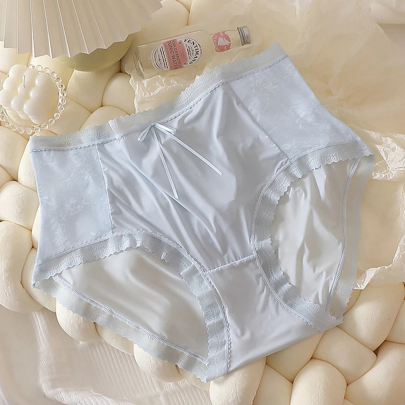 Underwear women sexy panties high-quality fabric sexy lingerie ropa interor para mujeres light luxury Plus size No trace Briefs