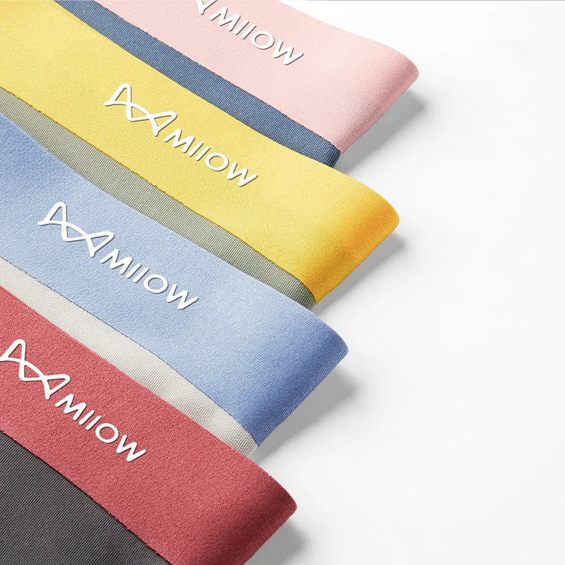 MiiOW 3pcs 100S Modal Men Boxers Underwear Ice Silk Light Men's Panties Boxershorts 5A Antibacterial Breathable Man Underpants