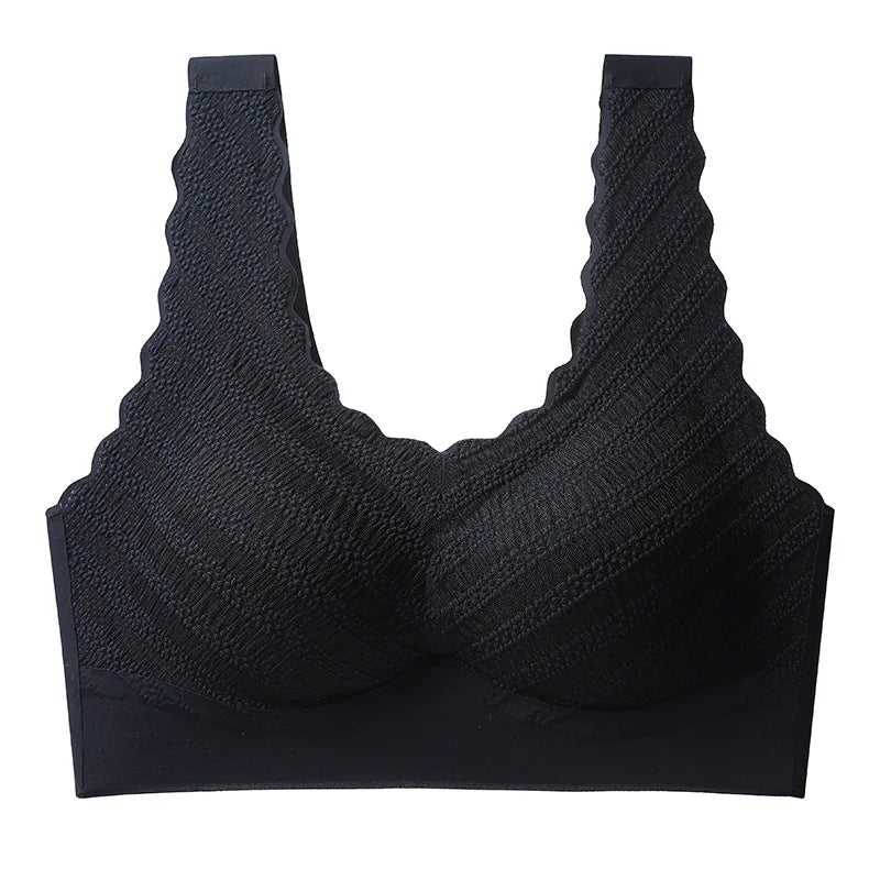 Seamless Wireless Sports Bra Women's Sexy Lingerie Soft Intimate Fitness Crop Top M-XXXL Female Push up Bras Non-Wire Brassiere