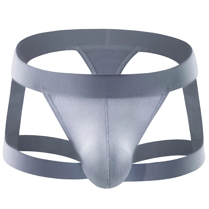 Gay Jockstraps Sexy Men's Thong Underpants Mesh Breathable Male G-string Boy Boxer Breifs T-back