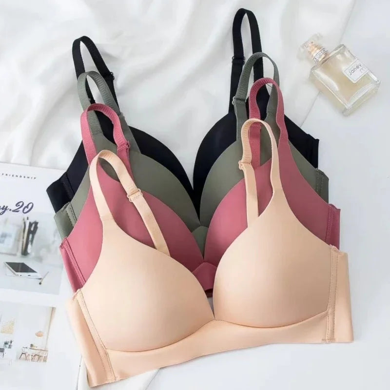 Seamless Bra Underwear For Women Wireless Brassiere Breasts Push-up Soft Padded Support Sports Bra Breasts Lingerie Sleepwears