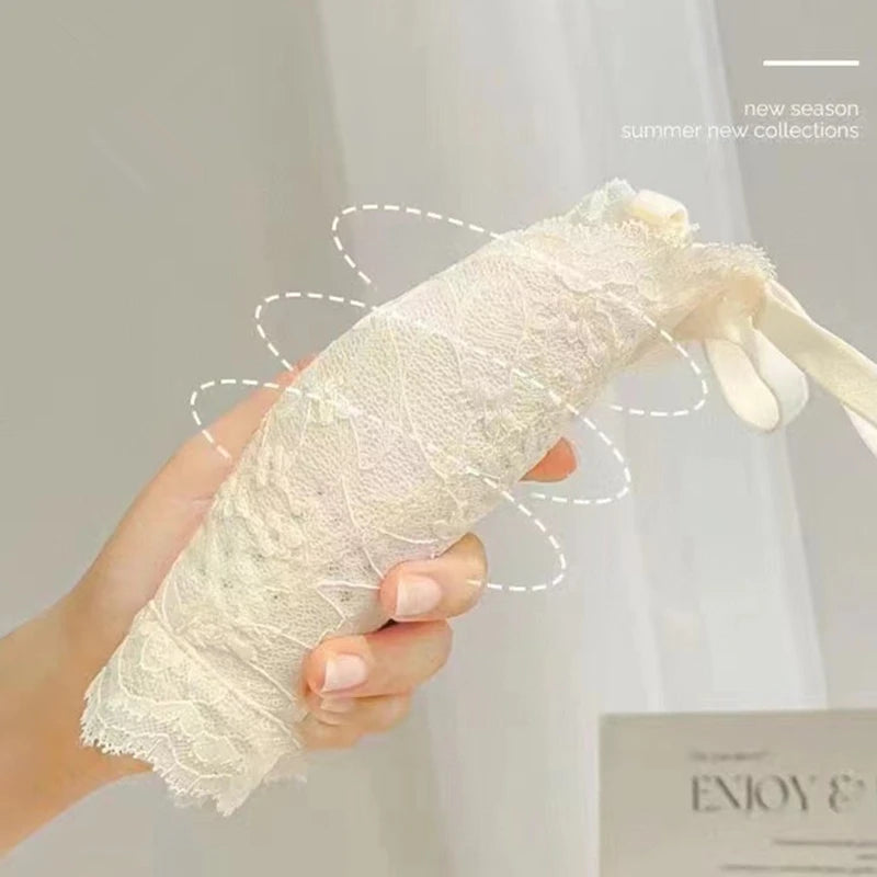 Underwear For Women In Summer, Thin, Large Breasts, Small Breasts, Gathered Summer, Thin, Breathable, Wire-free Sexy Lace Bra
