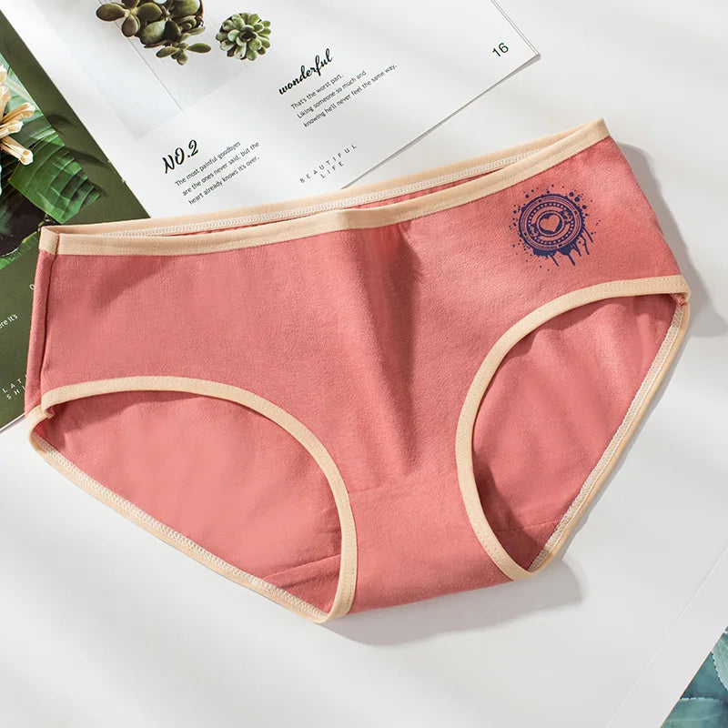 5 Pcs/set Teens Girls Underwear Cotton Adolescent Girls Briefs Soft Teenage Girl Panties Age 8-16 Years Kids Triangle Underpants