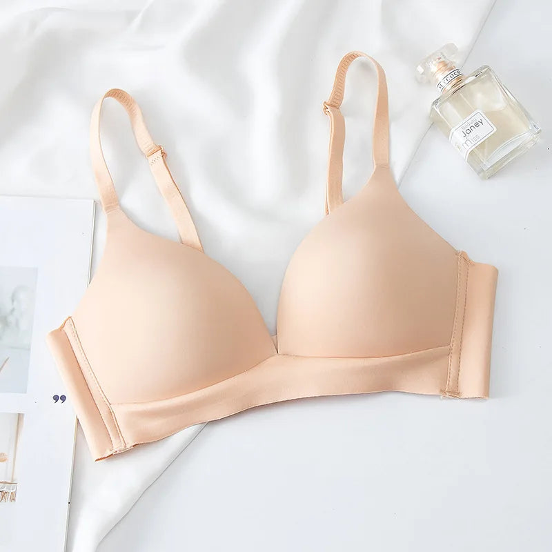 Seamless Bra Underwear For Women Wireless Brassiere Breasts Push-up Soft Padded Support Sports Bra Breasts Lingerie Sleepwears