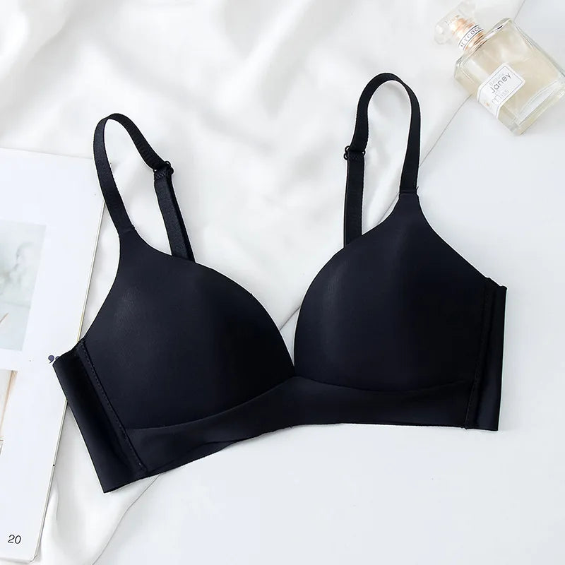 Seamless Bra Underwear For Women Wireless Brassiere Breasts Push-up Soft Padded Support Sports Bra Breasts Lingerie Sleepwears