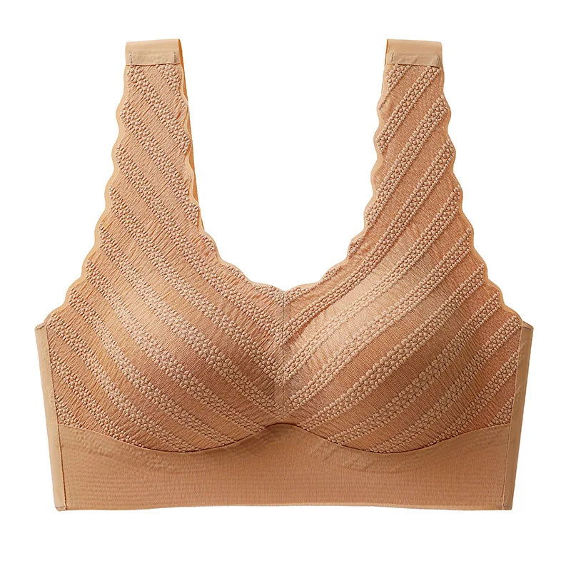 Seamless Wireless Sports Bra Women's Sexy Lingerie Soft Intimate Fitness Crop Top M-XXXL Female Push up Bras Non-Wire Brassiere
