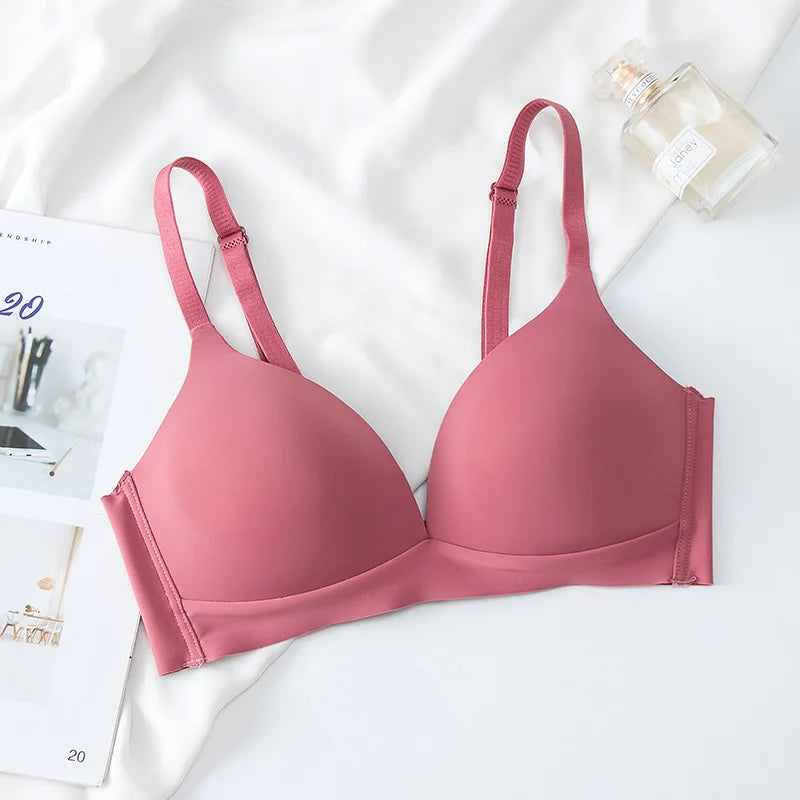 Seamless Bra Underwear For Women Wireless Brassiere Breasts Push-up Soft Padded Support Sports Bra Breasts Lingerie Sleepwears