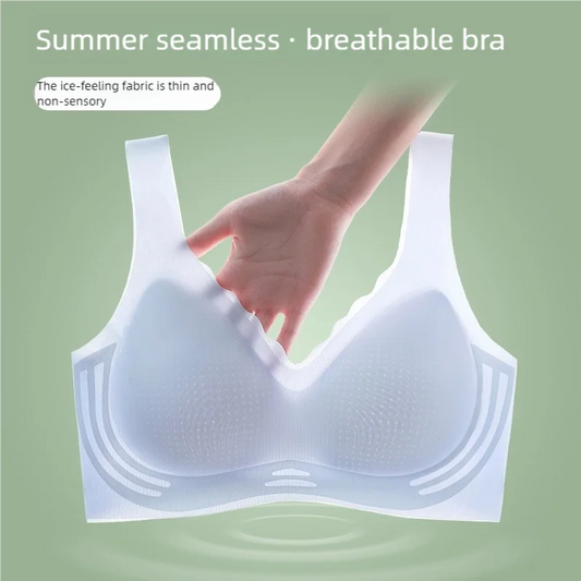 Breathable and seamless bra, women's underwear, gathering beauty back underwear, strappy bra, soft, breathable and comfortable