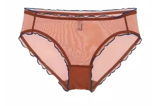 Elegant French Design Minimizer Bra Fashion Triangle Cups Structural Support Mesh Lingerie Set 32-40 MOYISU Sexy Panty Tushy Set