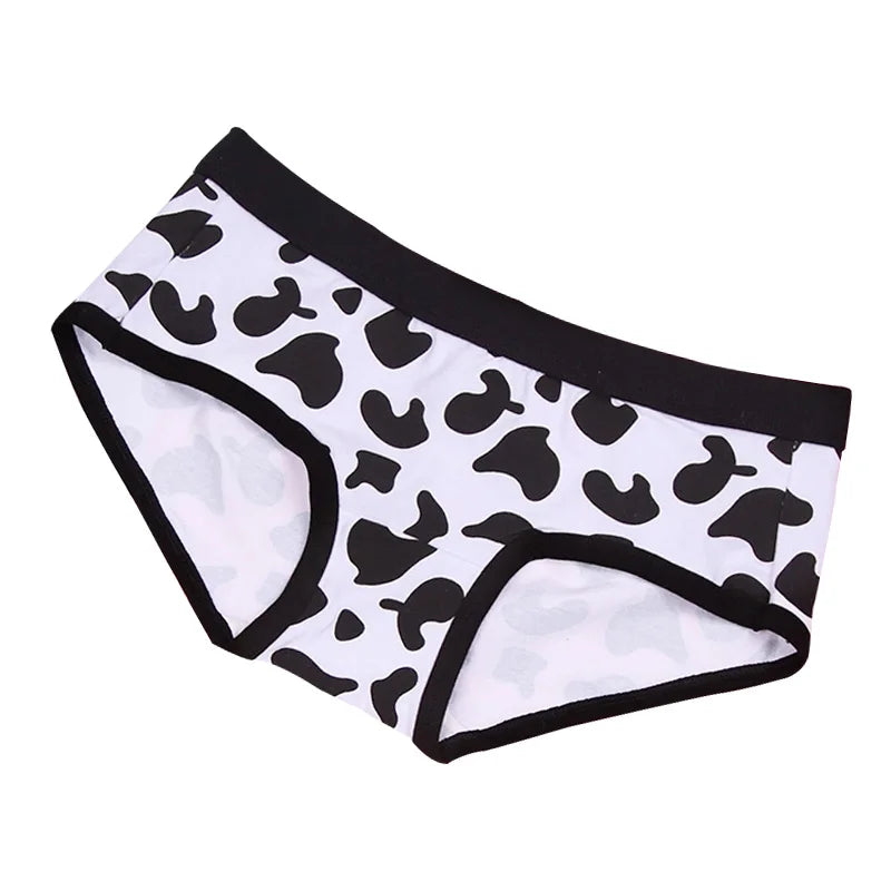 Funny Pink Cute Cartoon Briefs Girls Panties Premium Cotton Underpant Funny Sexy Print Cotton Underwear for Women Women