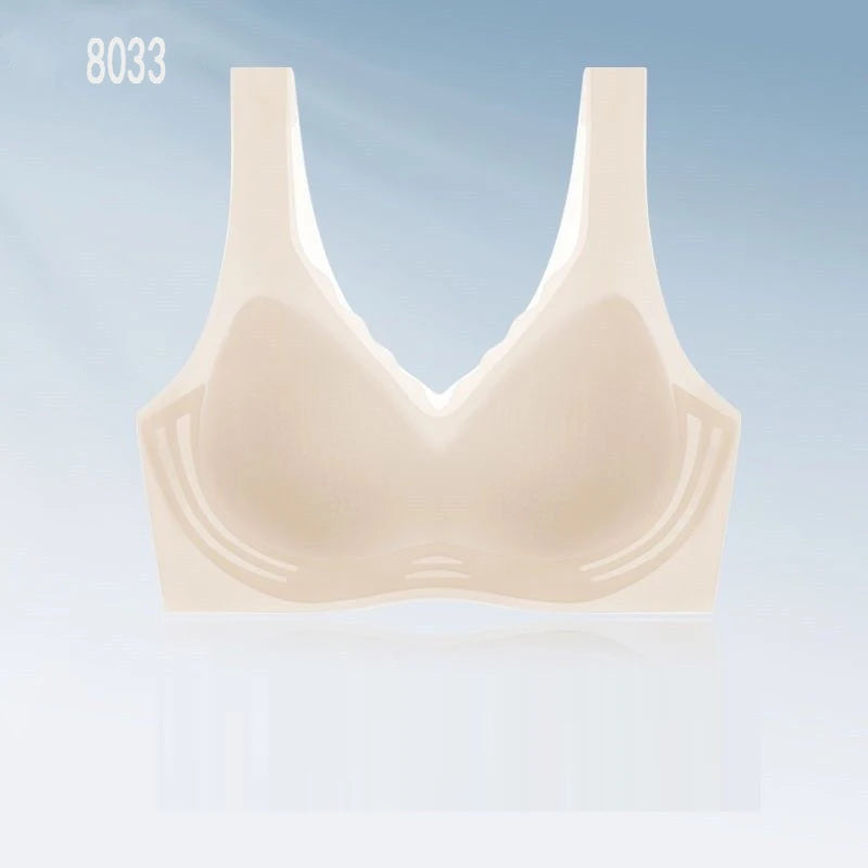 Breathable and seamless bra, women's underwear, gathering beauty back underwear, strappy bra, soft, breathable and comfortable