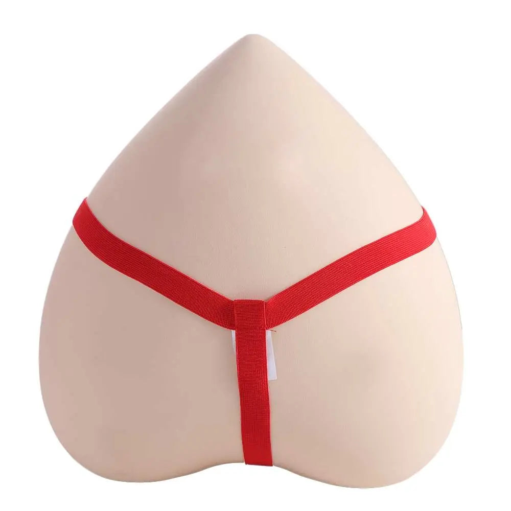 Cute Christmas Elephant Nose Thongs Reindeer Elk Men's Underwear Exposed Funny T Back Panties Male