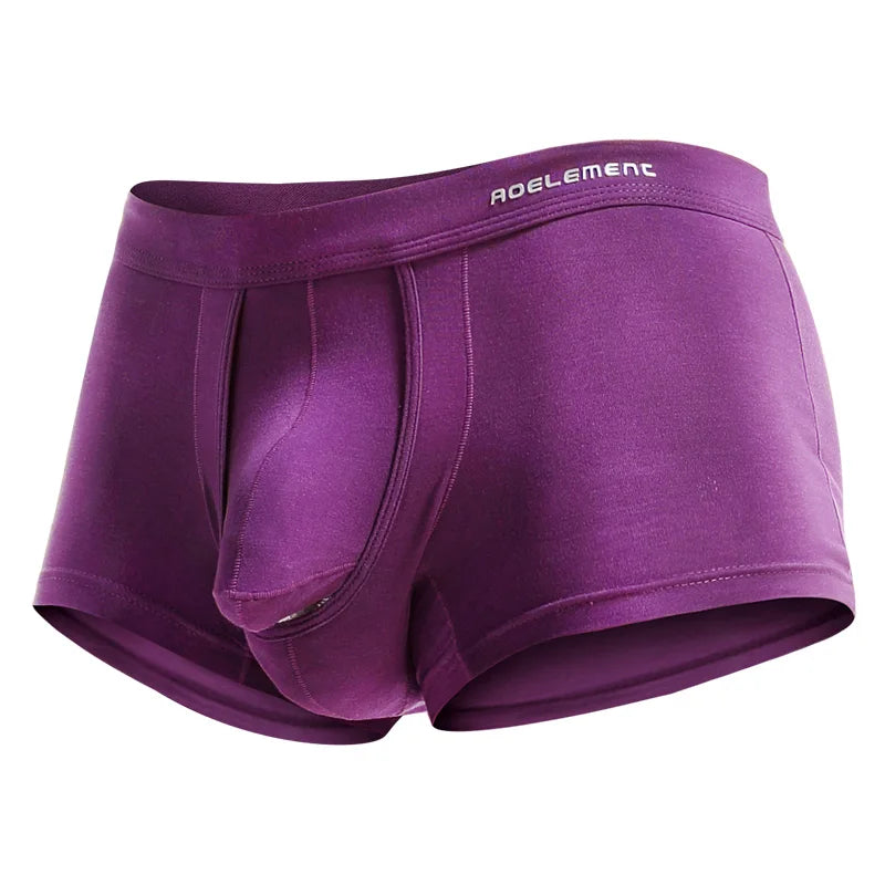 Austrian spermatic cord bullet separation underwear men's scrotal vein underpants Ice silk pouch curved men's boxers