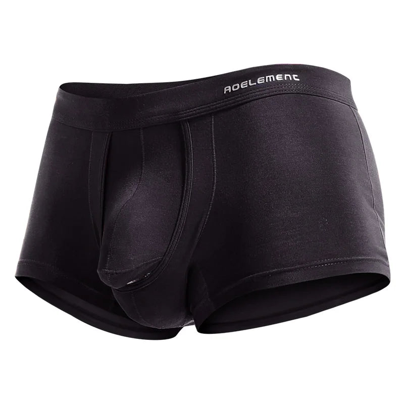 Austrian spermatic cord bullet separation underwear men's scrotal vein underpants Ice silk pouch curved men's boxers