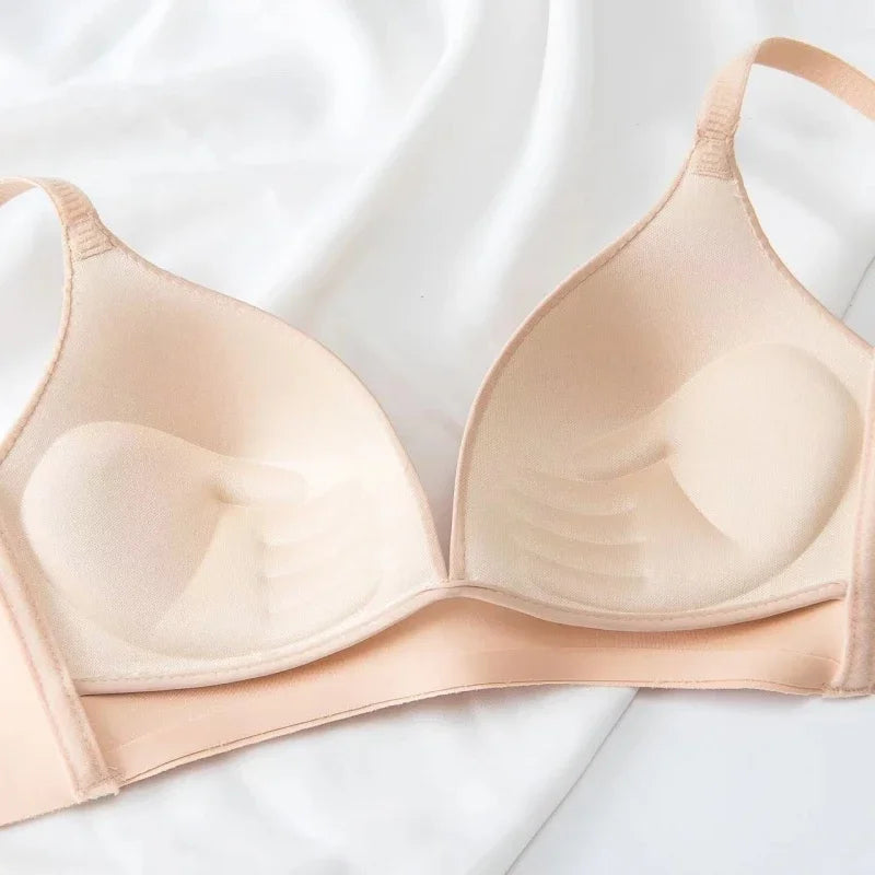Seamless Bra Underwear For Women Wireless Brassiere Breasts Push-up Soft Padded Support Sports Bra Breasts Lingerie Sleepwears