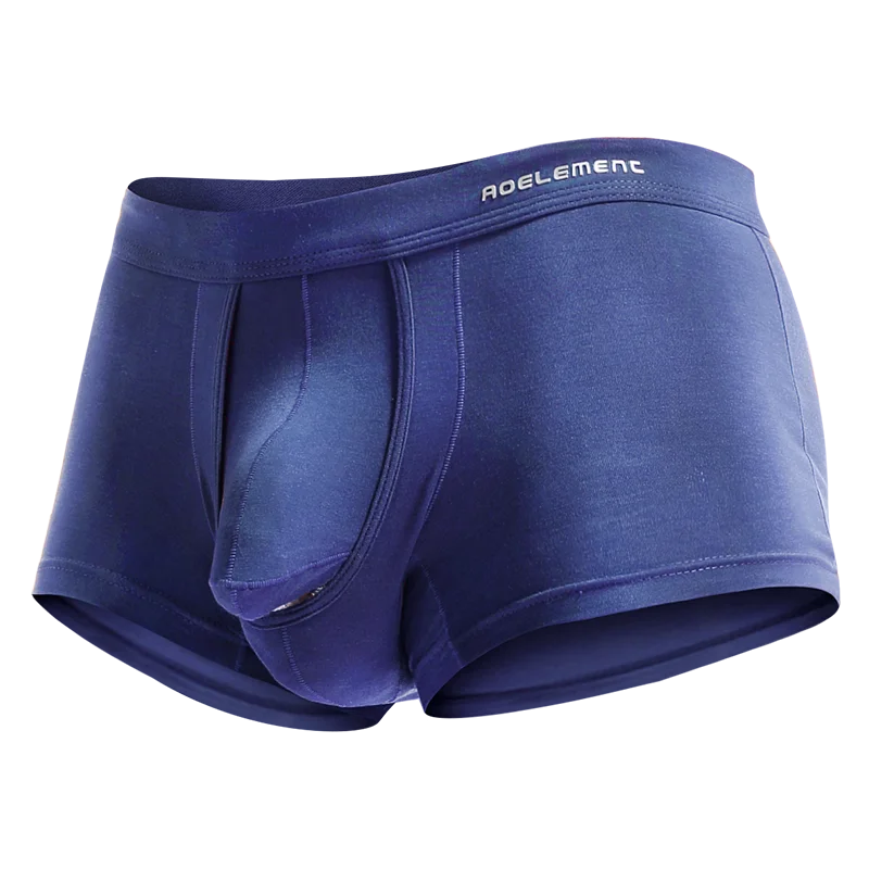 Austrian spermatic cord bullet separation underwear men's scrotal vein underpants Ice silk pouch curved men's boxers