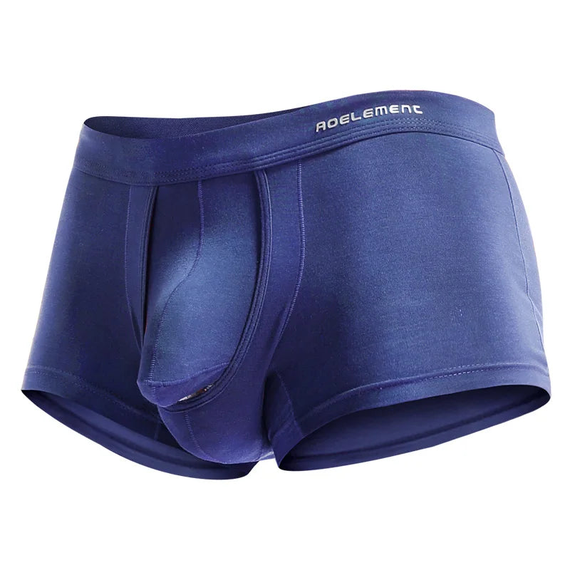 Austrian spermatic cord bullet separation underwear men's scrotal vein underpants Ice silk pouch curved men's boxers