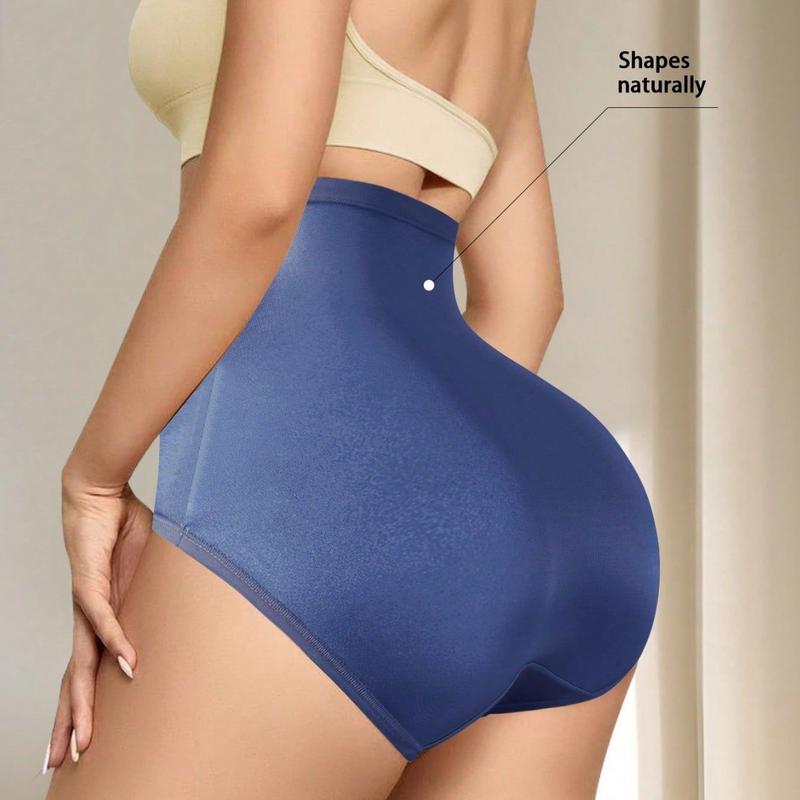 Lucky Brand High-Waist Shaping Panties for Women - Seamless Silk Mesh Control Briefs Slight Shaping Tummy Slimming & Butt Lifting Underwear Breathable Everyday - Womenswear