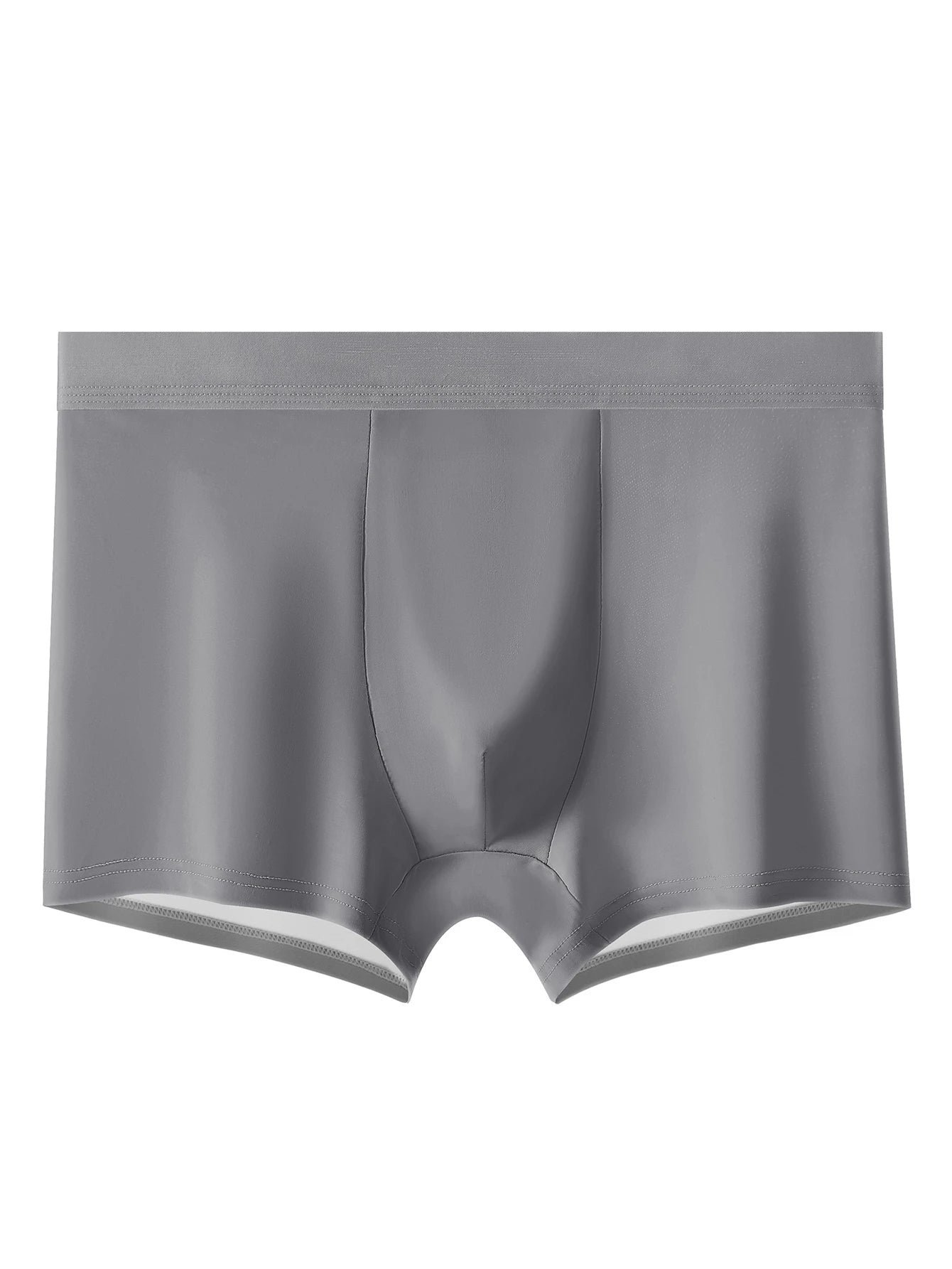 4 Pieces Men's Panties Cool Smooth Comfortable Breathable Men's Boxers Ice Silk Sports Fitness Casual Fitness Men's Pants
