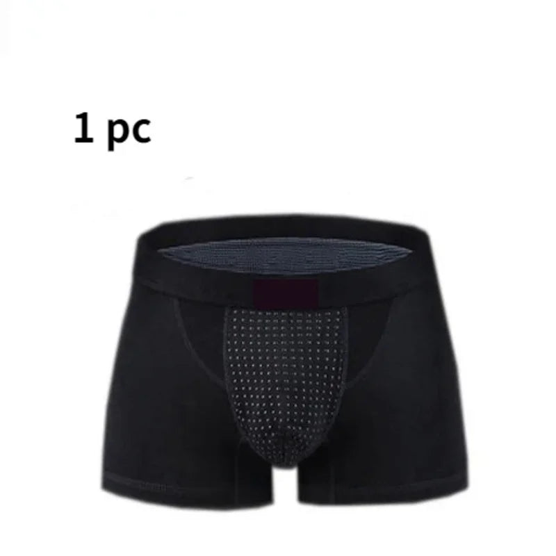 22 Magnets Magnetic Therapy Underwear for Men Pain Relief Boxer Briefs Brazilian Fit Health Underwear (L-6XL)