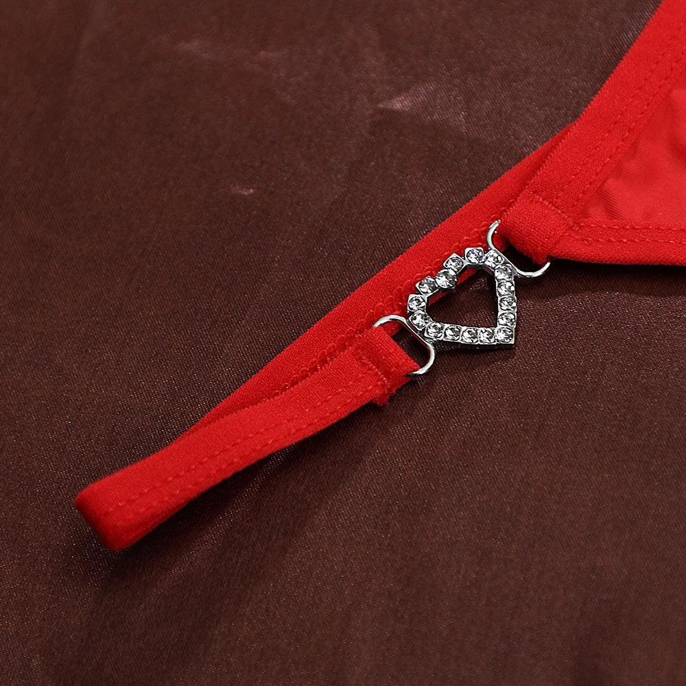 Women's Panties Fashion Heart Decor Sexy Women G-string Breathable Sexy Lingerie Erotic Elegant Female Sexy Lingerie For Women