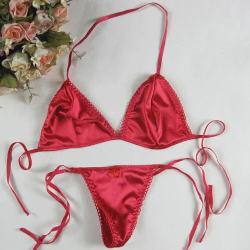 Newest Silk Thong G-string Lace Sexy Underwear Women Sexy Panties Female Low Waist String Lace Lingerie Intimates Thongs T-back