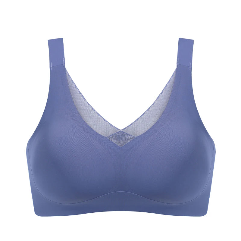 LERVANLA 2082 Prosthetic Breast Bra Special Bra Seamless Breast Fake Breast Simulation Female Lightweight Style for Mastectomy