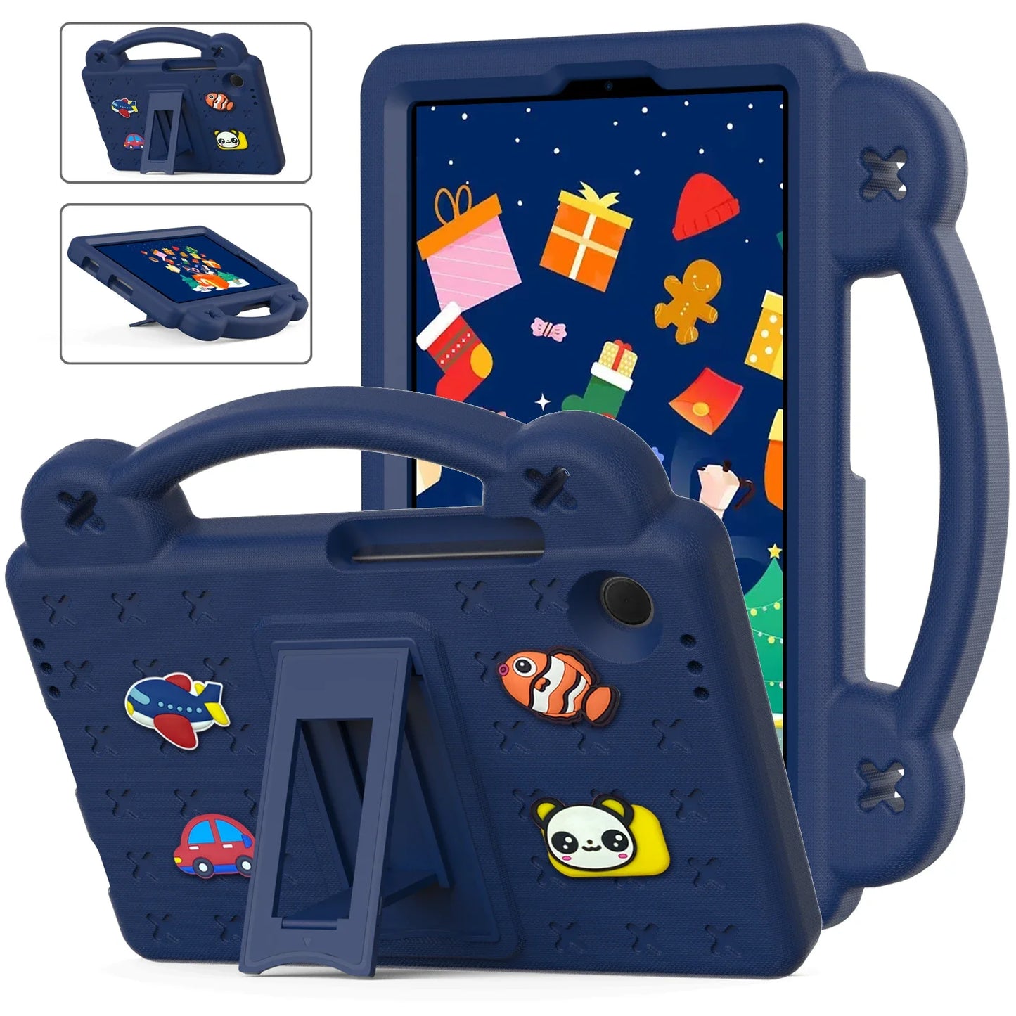 EVA Kids Armor Shockproof Case for 2025 New Samsung Galaxy Tab A11 Plus A9 + 11 8.7" S11 S10 Lite 11" S10 FE 10.9" Holder Cover