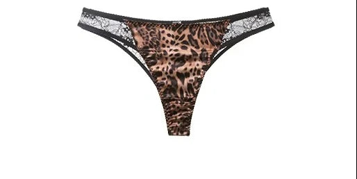 Sexy Leopard Bras Set Small Chest Winter Push Up Bralette Anti Sagging Wireless Lace Lingerie Lightweight Comfort Christmas Gift