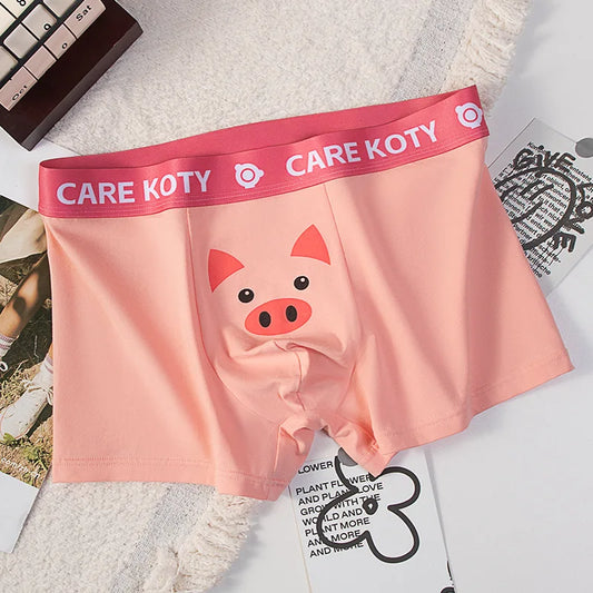 Men Cotton Underwear Comfortable Boxershorts Sexy Trunks Soft Male Underpants Teenage Sexy U Convex Pouch Young Underwear Boys