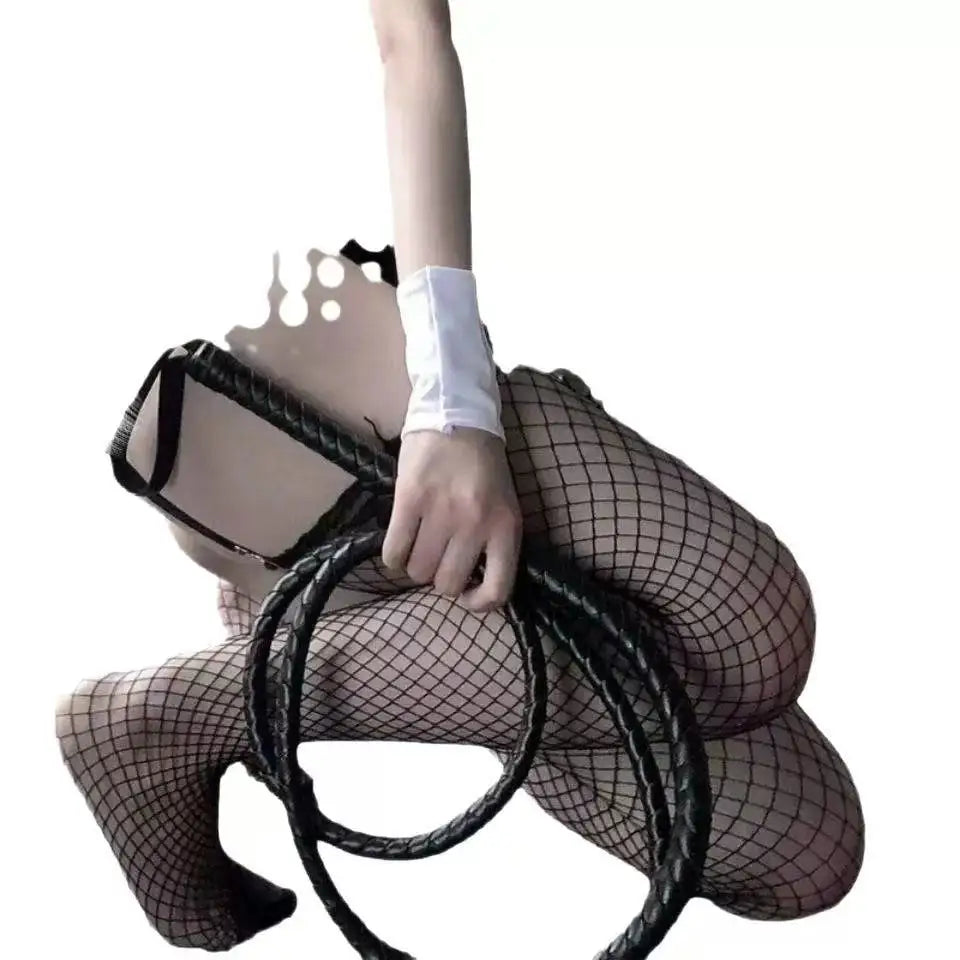 Sexy Lingerie Jumpsuit, Open Crotch Exposed Breast Bra Mesh Suit, Women's Jumpsuit And Sexy Lingerie Set