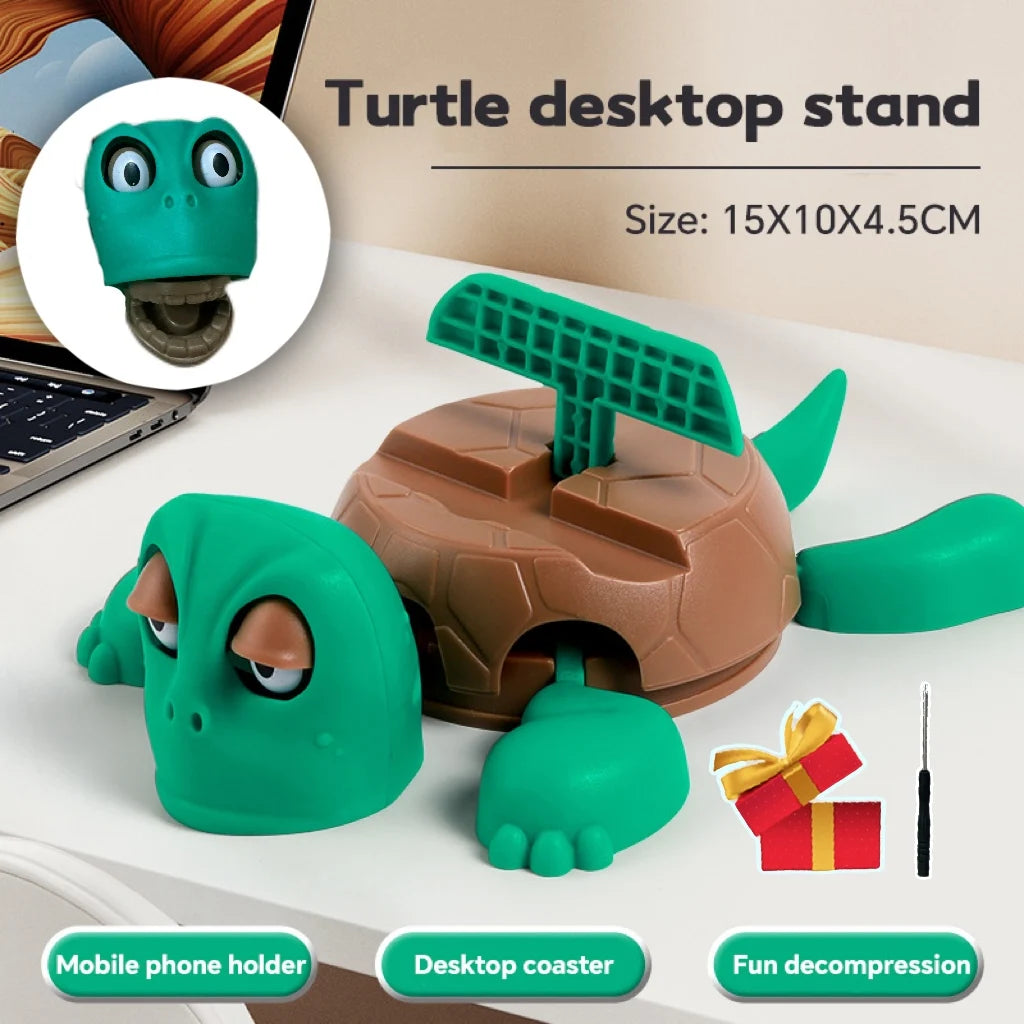 Funny Turtle Coaster Creative Cup Pad Tea Coffee Mug Drinks Holder Tableware Decorative Anti-scald3d Printed Ornament Home Decor