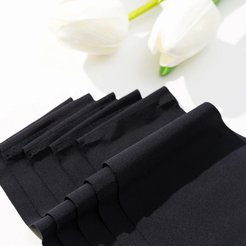 BZEL 10PCS/Set Women's Panties Black Female Thongs Sexy Lingerie Breathable Underwear Sports Comfortable G-Strings Seamles Panty
