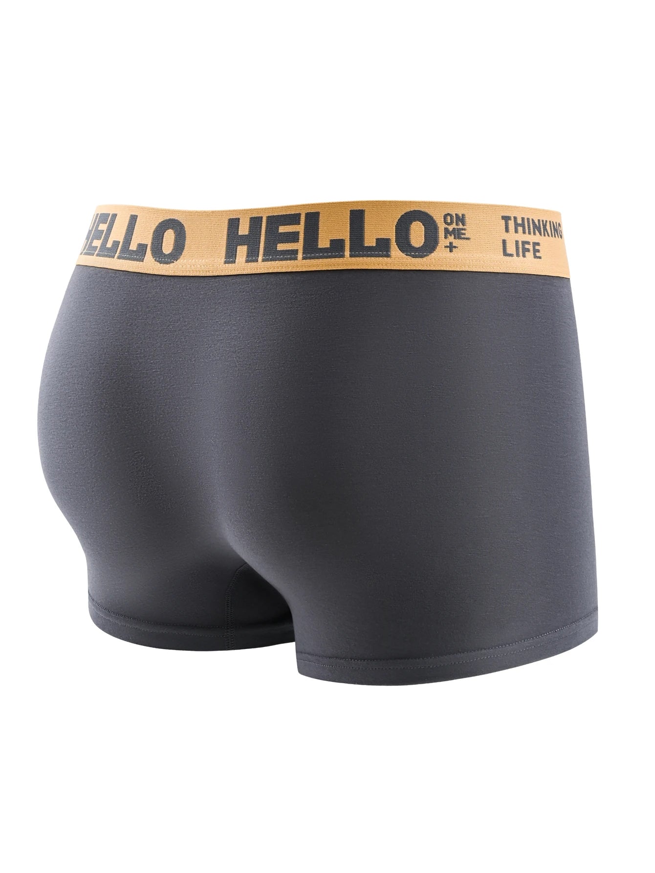 10 pcs random men's underwear, solid color fashion hot-selling boxer briefs, soft antibacterial skin-friendly men's pants