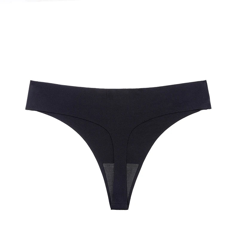 BZEL 10PCS/Set Women's Panties Black Female Thongs Sexy Lingerie Breathable Underwear Sports Comfortable G-Strings Seamles Panty