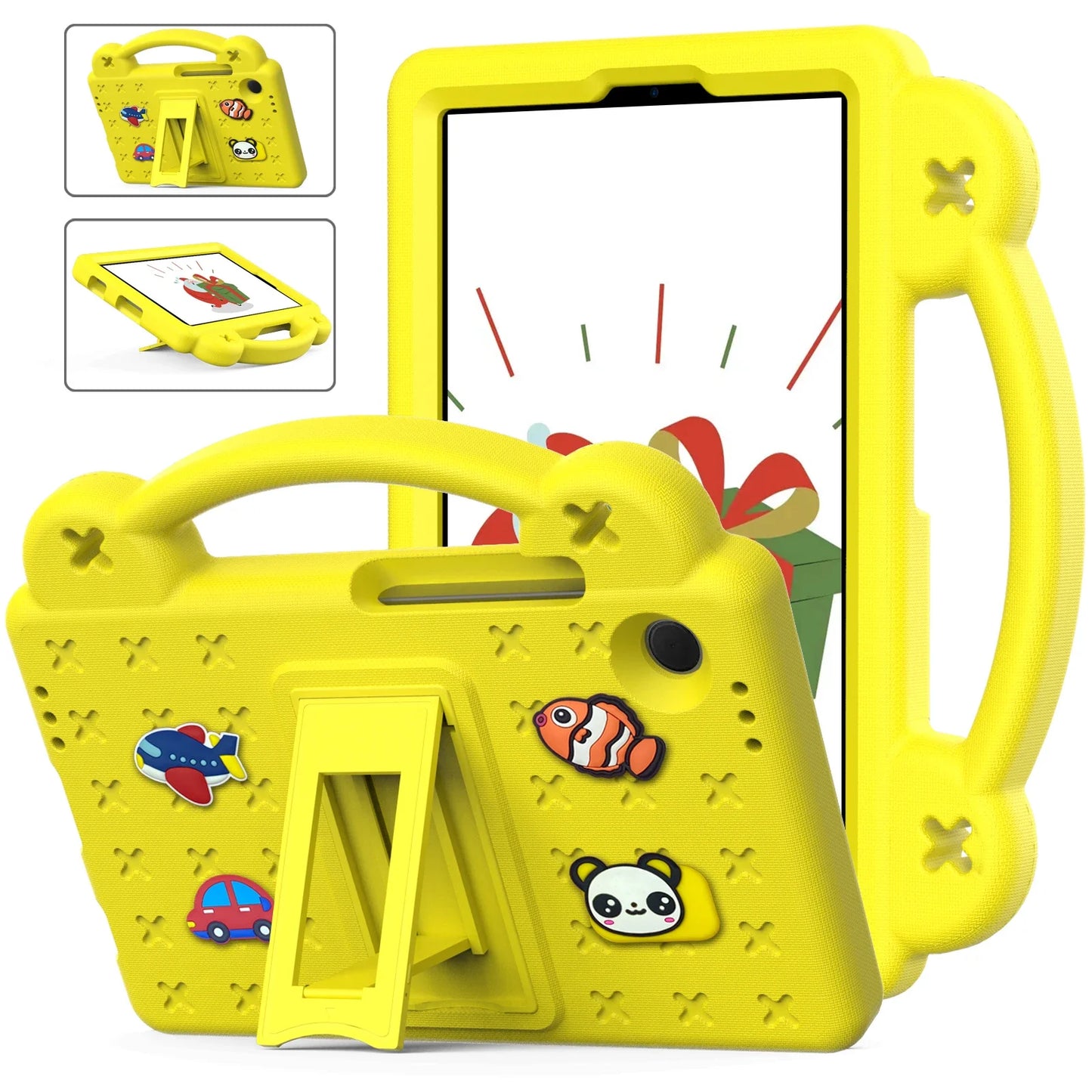 EVA Kids Armor Shockproof Case for 2025 New Samsung Galaxy Tab A11 Plus A9 + 11 8.7" S11 S10 Lite 11" S10 FE 10.9" Holder Cover