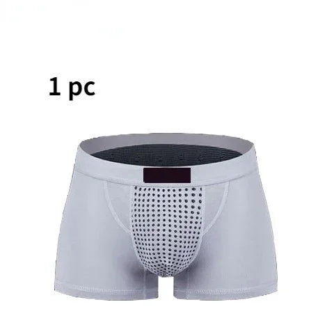 22 Magnets Magnetic Therapy Underwear for Men Pain Relief Boxer Briefs Brazilian Fit Health Underwear (L-6XL)