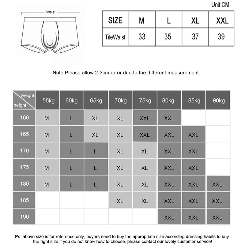 Cotton Soft Pajamas Shorts Mens Loose Breathable Bottoms Underwear Fashion Solid Boxers Hombre