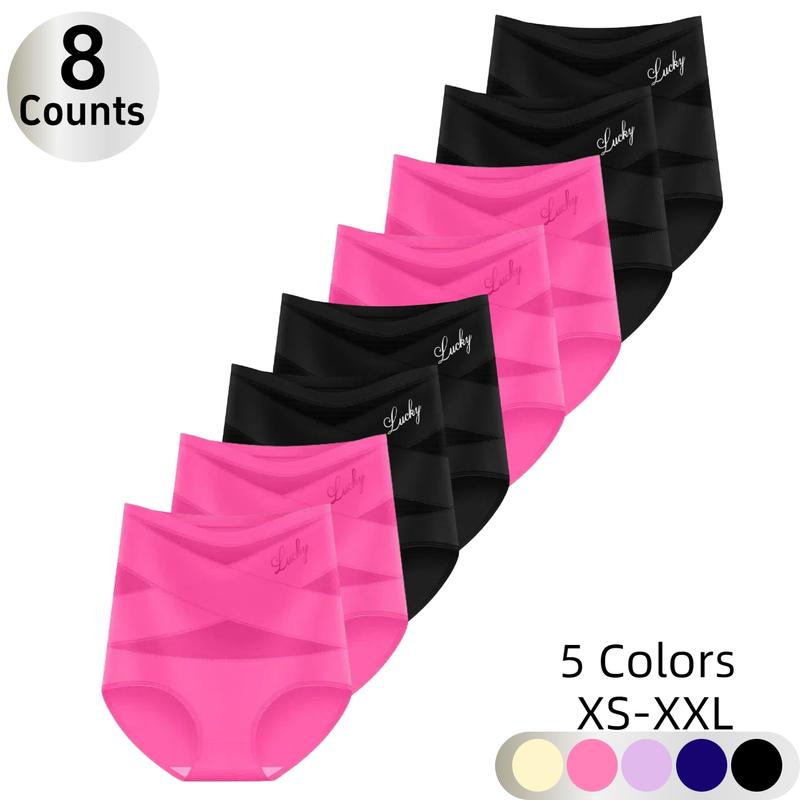 Lucky Brand High-Waist Shaping Panties for Women - Seamless Silk Mesh Control Briefs Slight Shaping Tummy Slimming & Butt Lifting Underwear Breathable Everyday - Womenswear