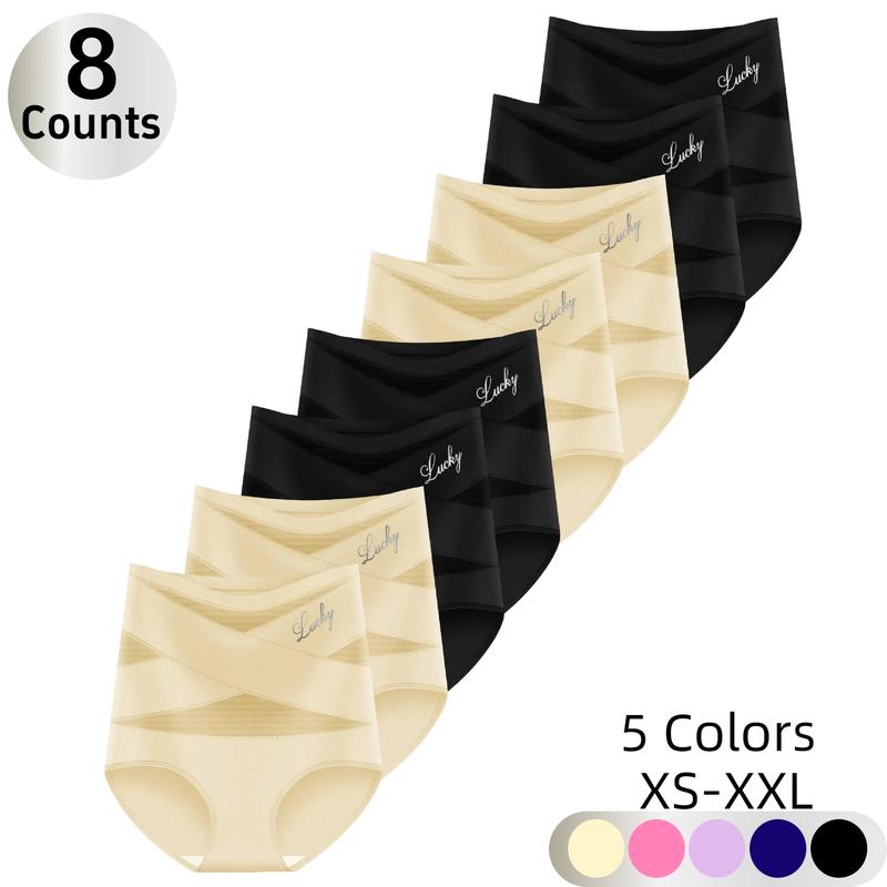 Lucky Brand High-Waist Shaping Panties for Women - Seamless Silk Mesh Control Briefs Slight Shaping Tummy Slimming & Butt Lifting Underwear Breathable Everyday - Womenswear